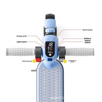 Nouvelle trottinette électrique mini transfrontalière pliable de 6,5 pouces, compacte et portable, avec cadre en fer, pour enfants