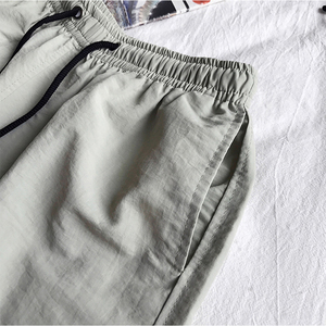 Men's Sporty Woven 100% Polyester Mid Waist Breathable Quick Dry Athletic Workout Beach Summer Sport Sweat Running Gym Shorts - Product Image 5