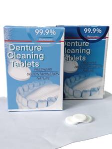 OEM Comprimés de nettoyage effervescents pour prothèses dentaires Comprimés de nettoyage des dents Enlever les taches Comprimés de nettoyage de retenue - Product Image 5