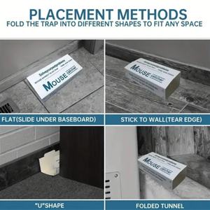 Tablero Adhesivo para Ratones, Tablero Adhesivo para Insectos, Casa para Ratones, Caja para Ratones, Adhesivo para Ratones - Product Image 3