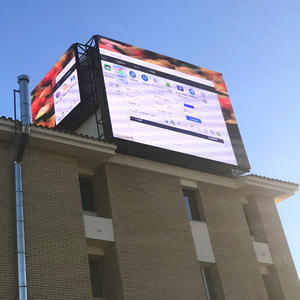 Layar LED luar ruangan instalasi tetap dinding Video solusi Turnkey On-site mendukung P2.5 3 4 5 6 8 <span class=keywords><strong>10</strong></span> tampilan iklan - Product Image 4