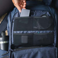 Professioneller Kamera-Rucksack 24L Wasserabweisende Fototasche mit Flexiblen Trennwänden Laptop-Fach Stativhalterung