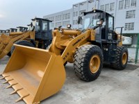 Gebrauchte Radlader LONG KING LG855N 5-Tonnen-Diesellader mit 3Cdm Schaufel und WEICHAI Motor Kleiner Radlader Beliebt in Amerika