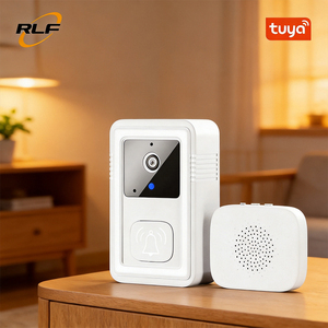 Sistema de Videoportero Inteligente Compatible con Tuya, Antena Integrada, Alimentado por Batería, Aleación de Aluminio, Resistente al Agua, Intercomunicador Inalámbrico - Product Image 1