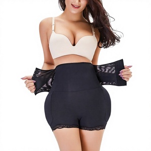 TOPMELON - Braguitas Moldeadoras de Encaje para <span class=keywords><strong>Mujer</strong></span>, con Relleno de Esponja, Diseño de Cadera Ancha y Curva, con Efecto <span class=keywords><strong>Levanta</strong></span> Glúteos - Product Image 1