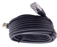 Werkseitig angepasstes Mini-Din-Kabel Rj45 bis 8-poliger Mini-Din-Anschluss PVC-Mantel Cat8 LAN-Audiokabel-Geflecht abschirmung für Computer
