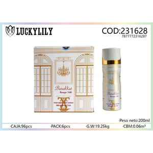 Lusso profumato per il corpo Spray 200ml fornitore all'ingrosso - Product Image 1