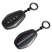 Étui de protection pour clé de voiture en alliage de zinc, anti-rayures, compatible avec Chery Jetour X70plus X70Coupe X90 X95, pièces automobiles