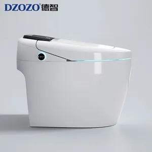 Configurazioni Multiple moderno armadio ad acqua di lusso a pavimento wc elettrico wc da bagno intelligenti