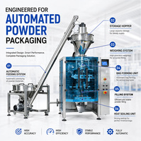 Machine d'emballage automatique de sachets de levure en poudre avec alimentation par vis sans fin