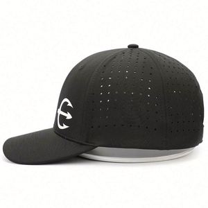 Fast Delivery New Style 6 Panel Custom Size 100 % Cotton Unstructured Black 3D Embroidered Men Baseball <b>Hat</b> - Product Image 3