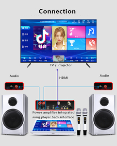 เครื่องเล่นเพลงระบบแอนดรอยด์จากโรงงานพร้อมอุปกรณ์ครบชุด ฮาร์ดดิสก์ 500GB ลำโพง 8 นิ้ว หลายช่องสัญญาณ 19 นิ้ว - Product Image 3