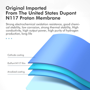 Pem oxy-hydrogen hidrogen Máy 99.99% tinh khiết nhà hho hít thiết bị 300ml 600ml 900ml xách tay phân tử Hydro Máy phát điện - Product Image 3