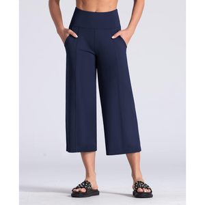 Pantalones de Yoga para Mujer FOXA, Cintura Alta, Corte Ajustado con Bolsillos, Control de Abdomen, Leggings de Spandex y Poliéster - Product Image 5