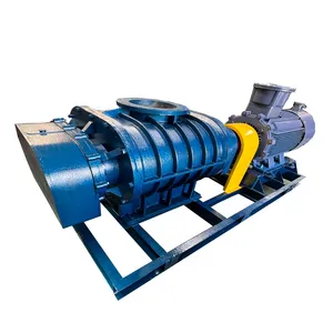 Aquaculture Air Roots Blower 10hp 5hp 3hp 7.5KW For High Stocking Fish Farming /Shrimp Hatchery And Fish Pond Bubble Oxygen