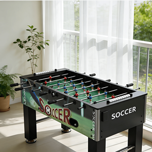 En Stock, Juego de Interior, Futbolín Profesional de Madera de Ingeniería Multicolor de 55 Pulgadas, Tamaño Reglamentario - Product Image 3