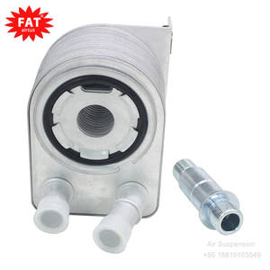 Para Chrysler 200 Dodge Dart <span class=keywords><strong>Jeep</strong></span> Cherokee Renegade <span class=keywords><strong>Compass</strong></span> 2012 <span class=keywords><strong>2022</strong></span> enfriador de aceite de motor 5048119AA 5047370AC - Product Image 1