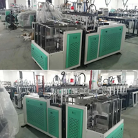 Machine de production de plateaux en papier hydraulique entièrement automatique, machine de fabrication de petites assiettes jetables en papier