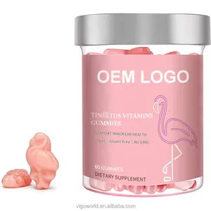Композиция для поддержки слуха в форме фламинго, с витамином