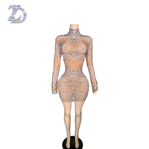 sachin and babi light blue dress In Stock Silver Empire Waist Dress Large Backless Style