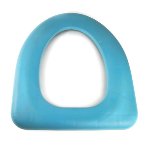 <b>Toilet</b> <b>Seat</b> PP <b>Large</b> <b>Seat</b> Ocean Blue Health Massage Bathroom Safety Equipment - Product Image 1