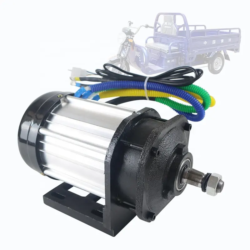 Customized high-efficiency power-saving 60V72V2200W high-power BRUShless DC motor Special deceleration type for freight electric