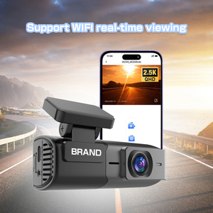 กล้องติดรถยนต์ระบบเชื่อมต่อ Wi-Fi อัจฉริยะพร้อมฟังก์ชั่นมองเห็นกลางคืนมุมมองภาพ165 ° เครื่องบันทึกในรถตรวจสอบตลอด<span class=keywords><strong>24</strong></span>ชั่วโมง - Product Image 6