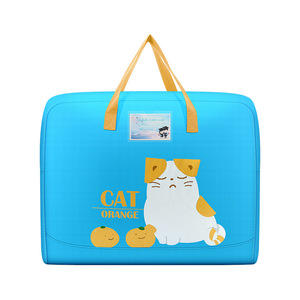 Foldable Portable Storage Bag Children's <b>Large</b> Capacity Animal Cartoon Clothes Quilt Waterproof Travel Bag With Handle - Product Image 4