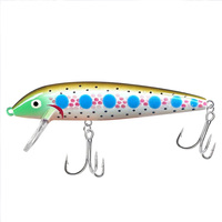 Umpan Pancing Wobble Rattle Minnow 85mm 13.7g, Umpan Tiruan Ikan Kecil, Model Tenggelam, Lemparan Jauh, Laris Manis, Grosir Baru