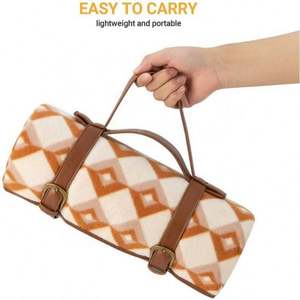 Manta de Playa Extra Grande, Impermeable, Resistente al Sol y al Arena, Plegable, para Camping y Picnic - Product Image 5