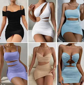 Liquidation Robes Élégantes pour Femmes en Coton, Nouveauté, Bon Marché, Haute Qualité, Dos Nu, pour Soirée, Taille Unique, Vente en Gros, Livraison Aléatoire - Product Image 3