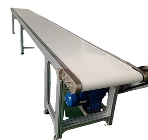 Endüstriyel gıda sınıfı PU paslanmaz çelik konveyör-modüler tasarım kolay temizlik ayarlanabilir hız anti-statik yeni OEM kabul - Product Image 1