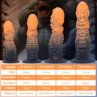 Enorme Dildo Anal de Fantasía con Forma de Monstruo Alienígena, Dildo Grande con Ventosa Fuerte para Juego con Manos Libres