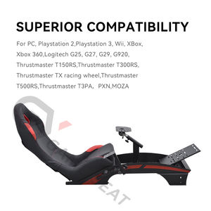 Asiento Simulador de Carreras GY046-<span class=keywords><strong>3</strong></span> con Respaldo Ergonómico <span class=keywords><strong>para</strong></span> Volante, PC, PlayStation 2/<span class=keywords><strong>3</strong></span>, Wii, PXN, MOZA - Product Image 5