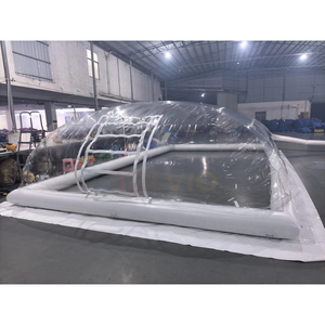 Cubierta Inflable para <span class=keywords><strong>Piscina</strong></span> de PVC Resistente, Domo Inflable Transparente Portátil, Carpa Inflable para <span class=keywords><strong>Piscina</strong></span>, Carpa para <span class=keywords><strong>Piscina</strong></span> en Invierno - Product Image 3