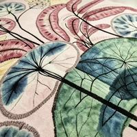Tapis moderne en velours cristal personnalisable, motif floral, écologique, design personnalisé, lavable, antidérapant pour divers espaces