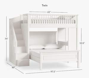 Lit superposé avec lit inférieur - Product Image 4