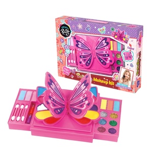 Ensemble de cosmétiques pour enfants BST Jouet pour filles Coffret de <span class=keywords><strong>maquillage</strong></span> <span class=keywords><strong>papillon</strong></span> Jeu de <span class=keywords><strong>maquillage</strong></span> non toxique pour enfants Filles - Product Image 1