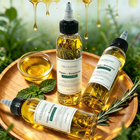 Perawatan Herbal Anti Rambut Rontok Pria, Minyak Rambut Rosemary Alami Bernutrisi untuk Pertumbuhan Rambut, Label Pribadi