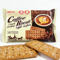 Biskuit Rasa Kopi Tipis Renyah Manis 15g Camilan Lezat untuk Teh Sore