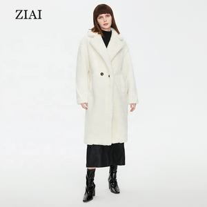 Manteau d'Hiver en Fourrure de Mouton de Haute Qualité pour Femme, Vêtement d'Extérieur d'Hiver Surdimensionné, Pardessus en Laine, Manteau en Fausse Fourrure de Mouton, Manteau Teddy - Product Image 5