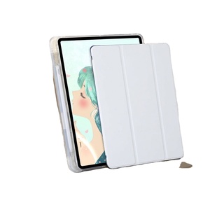Nuova Cover Trasparente in TPU Morbido per <span class=keywords><strong>iPad</strong></span> <span class=keywords><strong>Pro</strong></span> <span class=keywords><strong>11</strong></span> Pollici 2025 6a Generazione M5, Guscio Protettivo per Tablet - Product Image 1