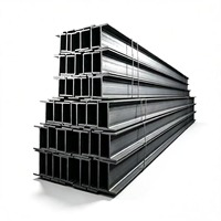 Poutre en H laminée à chaud Q235B Q355B en acier sectionnel pour la construction de bâtiments, entrepôts et ponts