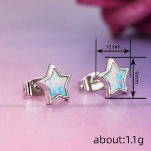 Orecchini a Stella Colorati per Donne, Design Giocoso e Carino, per Uso Quotidiano, Regalo per Feste, Accessori - Product Image 6