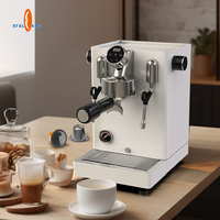 Vietnam OEM Électrique Commercial E61 Latte Machine À Café Programmable Auto En Acier Inoxydable Broyeur Grains pour Ménage Hôtel Usage
