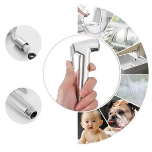 ABS Bathroom Water Saving Bathroom Cleaning Shower Head Toilet Bidet Shower Sprayer Hand-held Bidet Faucet <b>Spray</b> - Product Image 5