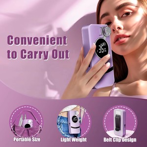 Taladro de Uñas Eléctrico - Lima de Uñas Portátil Profesional de 35000 RPM, Recargable, Herramienta para Pulir y Rectificar Gel Acrílico - Product Image 2