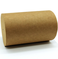 Rouleau de papier kraft blanc à revêtement unique PE Papier artisanal Kraft brun et blanc 320gsm