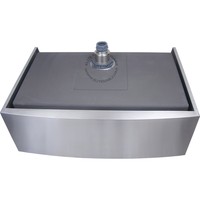 Tuyaux de robinet de lavage en acier inoxydable de haute qualité de 30 pouces Conception allemande Évier de cuisine sur pied personnalisé Bol unique fait à la main