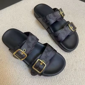 Zapatos de Diseñador 2026 para Hombre, Pantuflas para Mujer, Sandalias Planas de Playa para Dama, Pantuflas de Lujo para Dama, Sandalias Deportivas para Caminar - Product Image 2